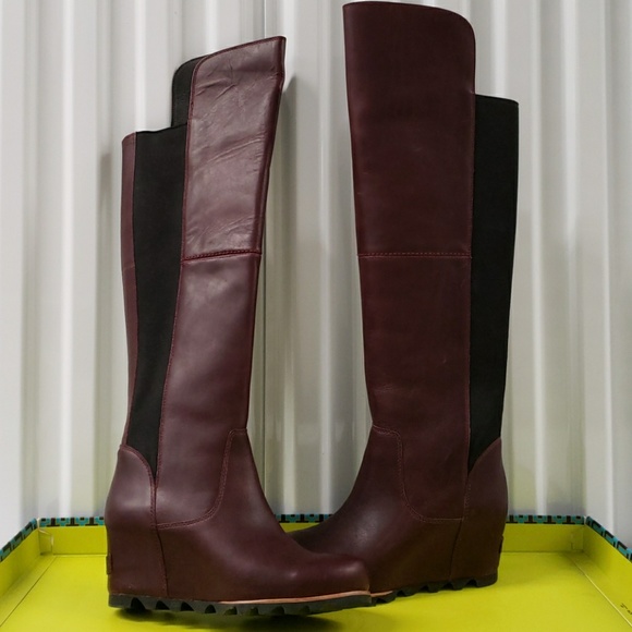 sorel fiona wedge over the knee
